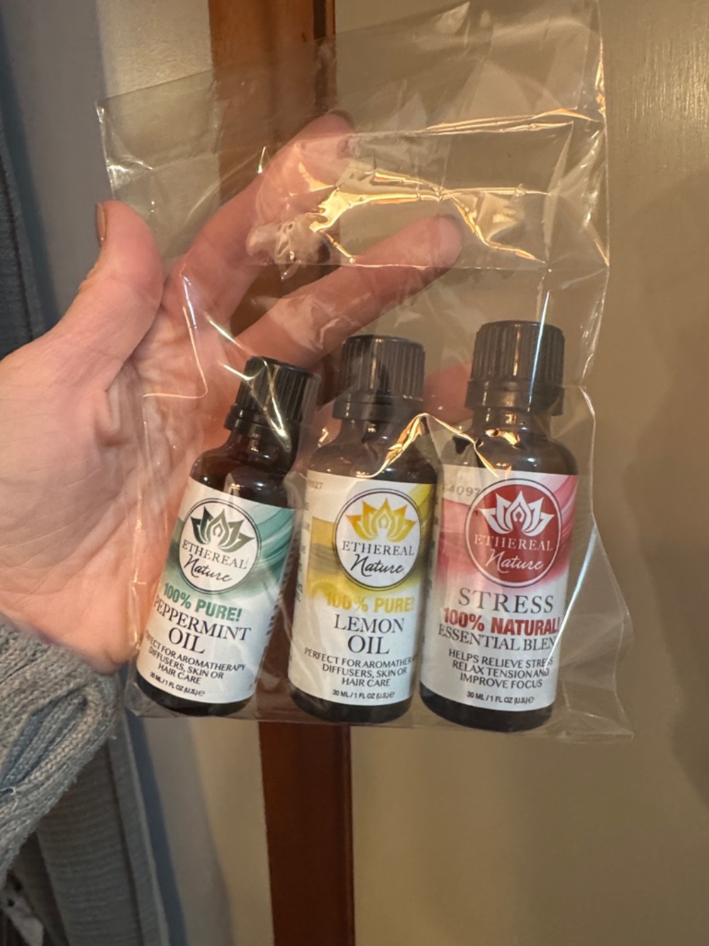 Bundle of 3 NEW bottle of essential oils